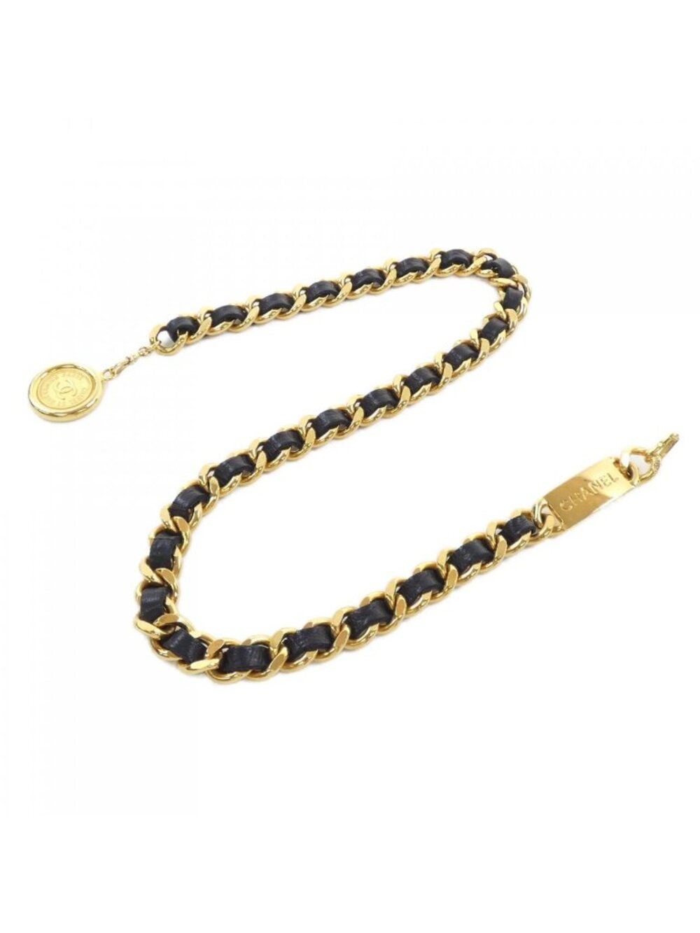 Chanel Vintage Belt Black